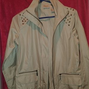 Chico's lightweight khaki jacket